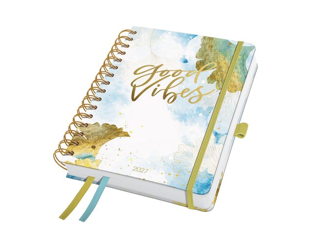 Sigel Agenda 2027 Jolie Inspire A5 1week/2pag Spiraal Good Vibes