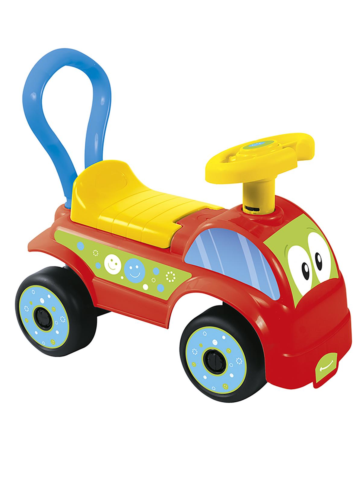 Loopauto met duwstang