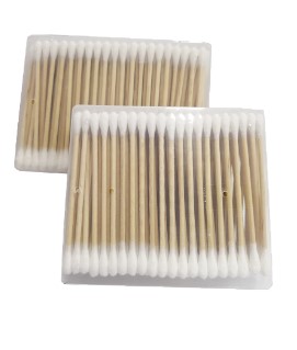 Wattenstaafjes Bamboe 7 cm - 100 stuks