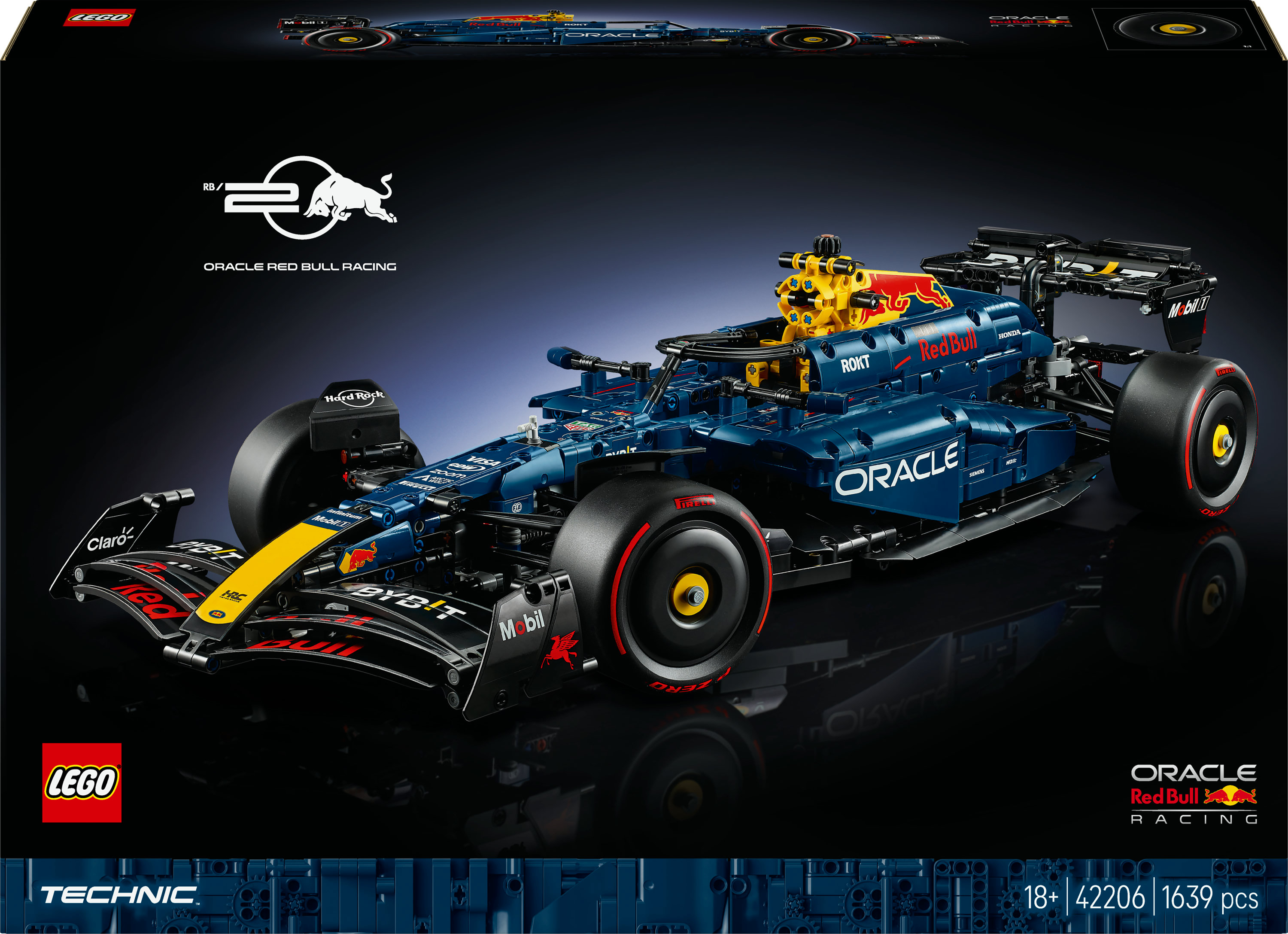 Lego Technic 42206 Oracle Red Bull Racing RB F1 Auto
