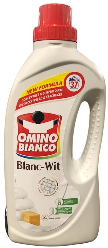 Omino Bianco Wasmiddel Wit 37 scoops 1.480 l