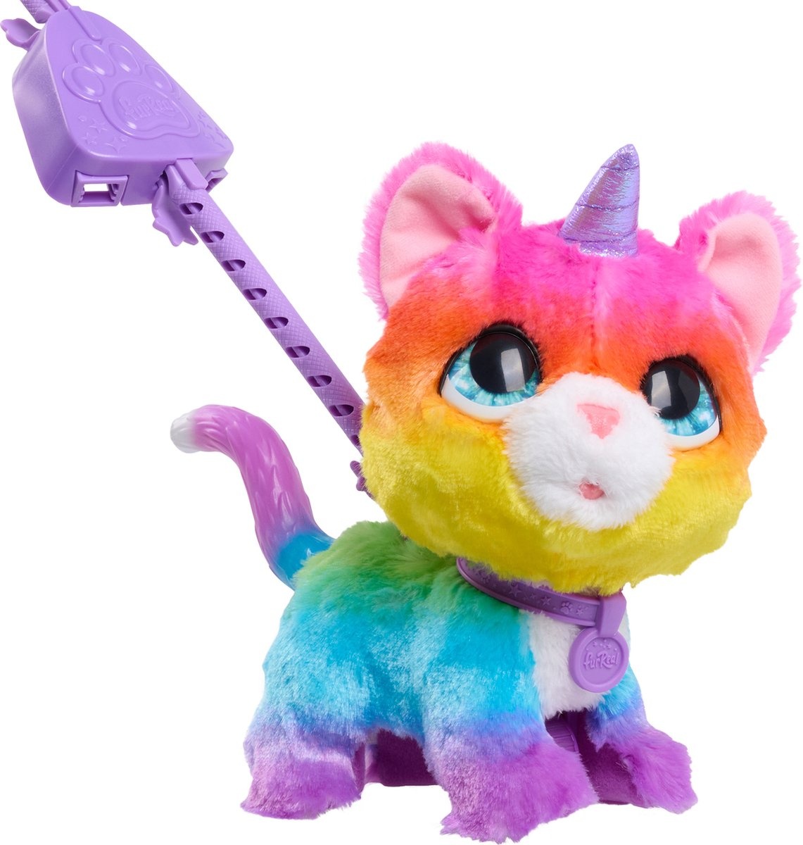 FurReal Walk-a-Lots Big Wags Unicorn Cat