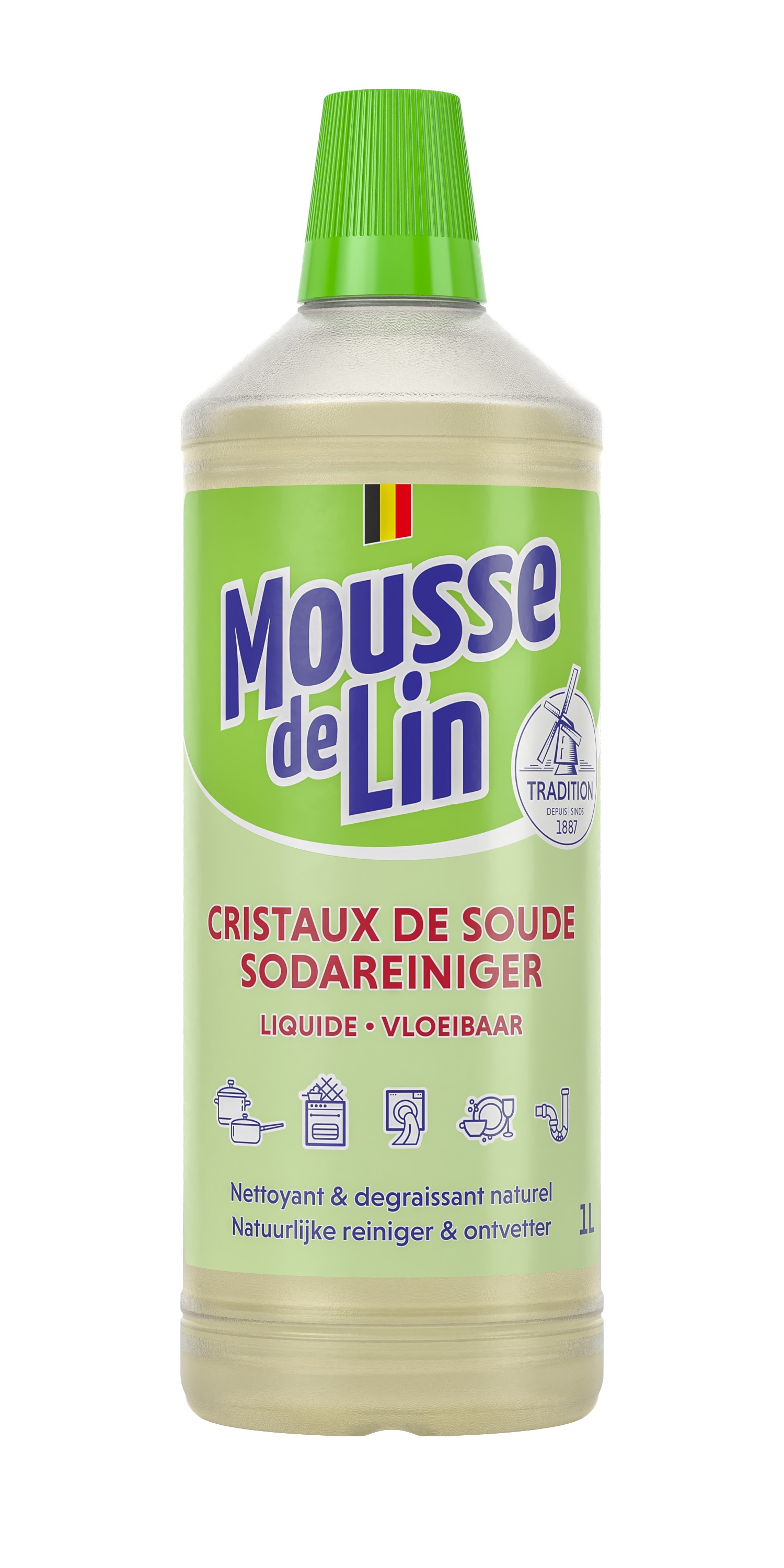 Mousse de Lin Sodareiniger 1l