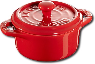 Staub Cocotte Mini Kersenrood 10cm - Keramiek - 200ml