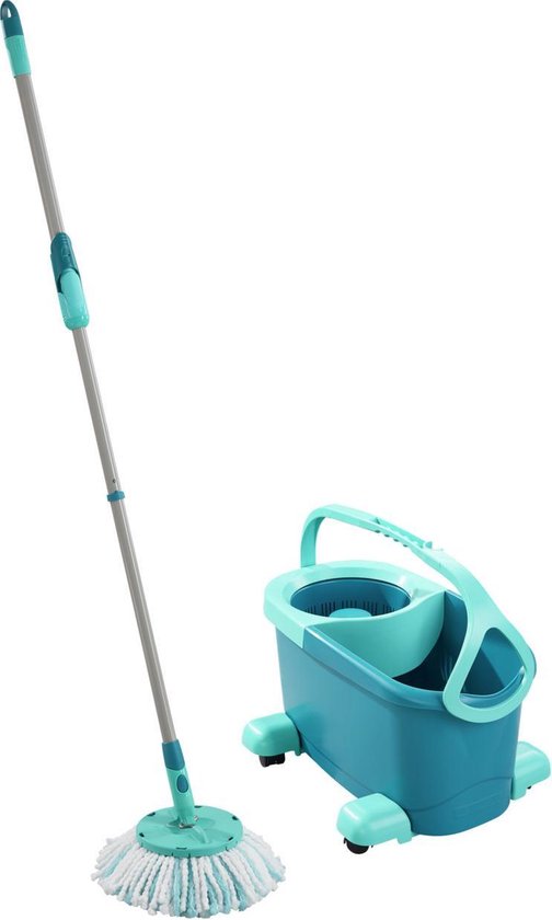 Leifheit Clean Twist Mop Ergo Set Mobile met Rolwagen