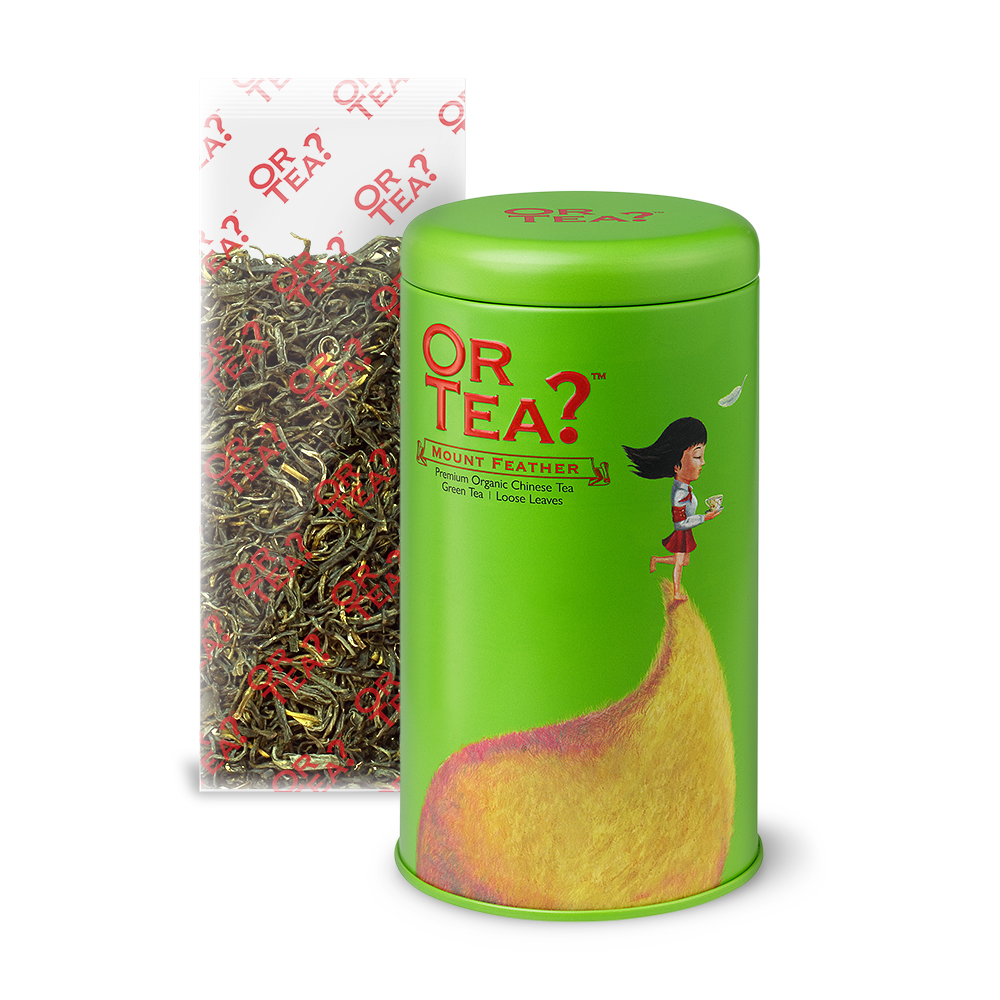 Or Tea? Mount Feather Bio Thee Blik 75g