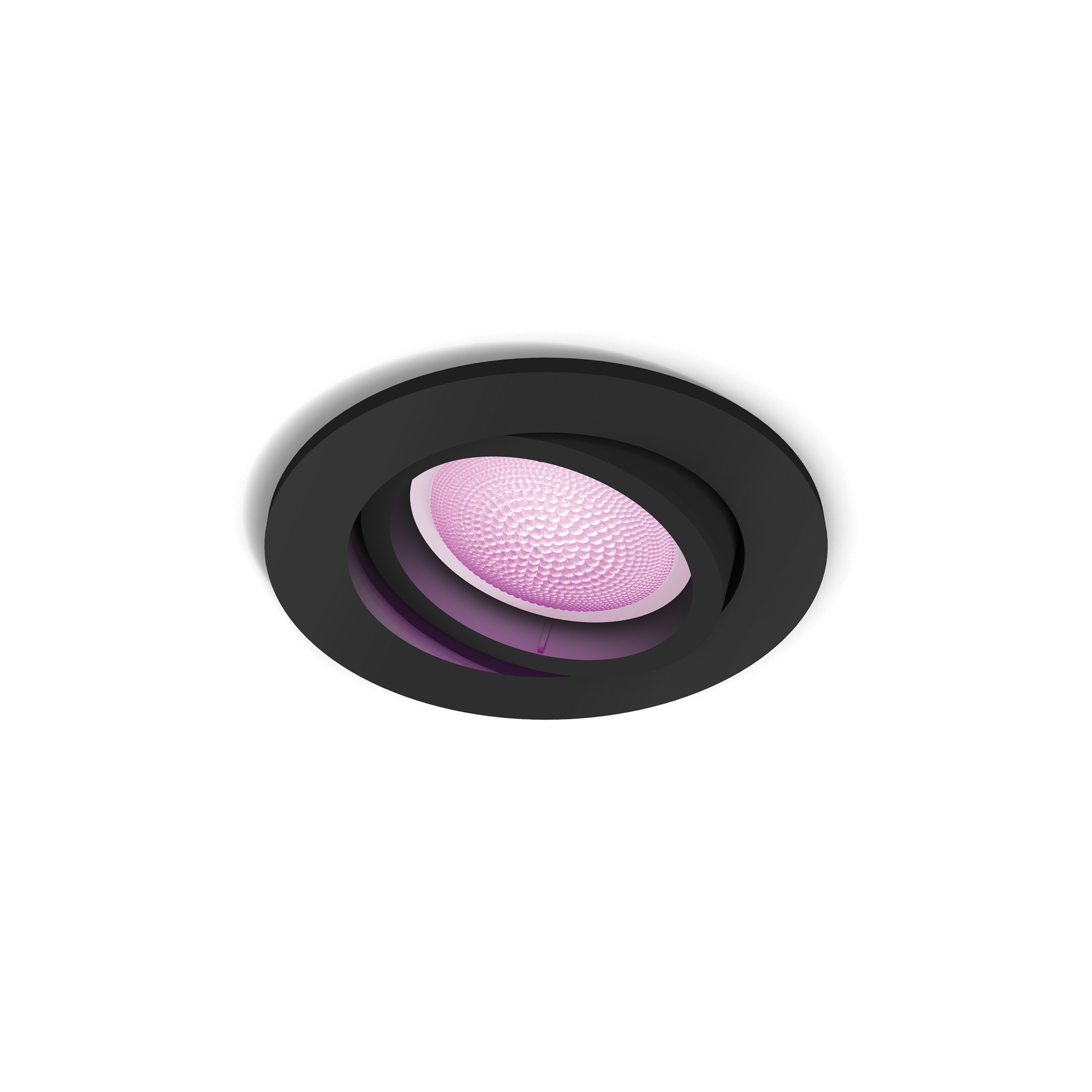 Philips Hue Centura Inbouwspot Zwart GU10 5.7W White&Color Ambiance