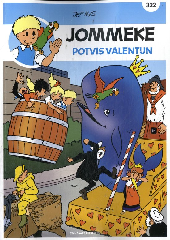 Stripverhaal Jommeke 322 Potvis Valentijn
