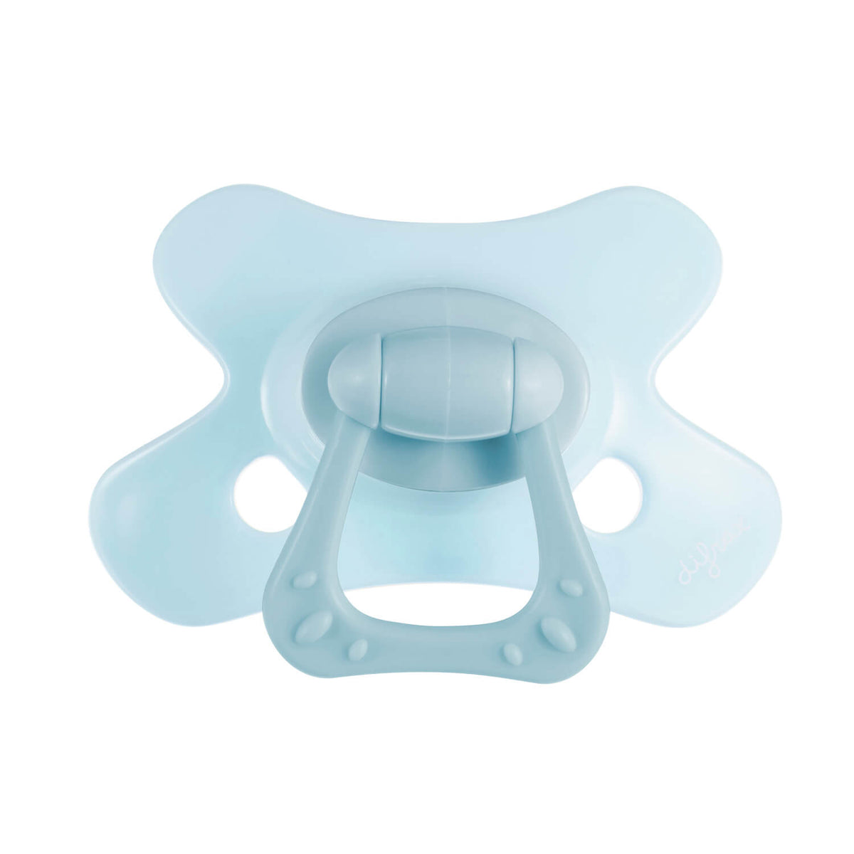 Difrax Fopspeen Dental Blue Topaz +12 maand