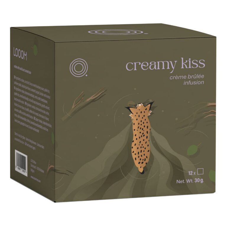 LOOOM Thee Creamy Kiss 12x 30g - Creme Brulee Infusion