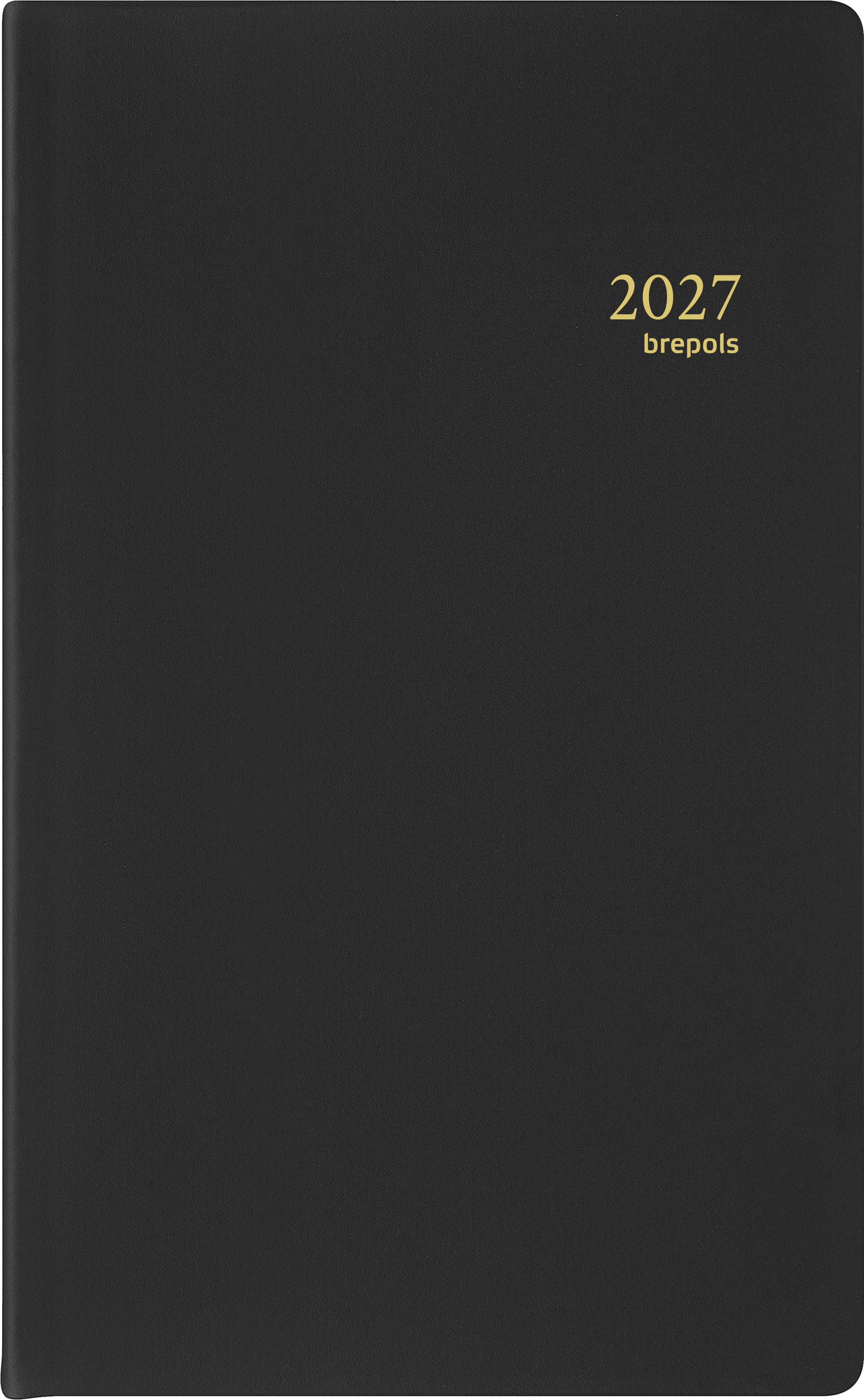 Brepols Agenda 2027 Breform Seta 1dag/pag Zwart 10x16.5 cm