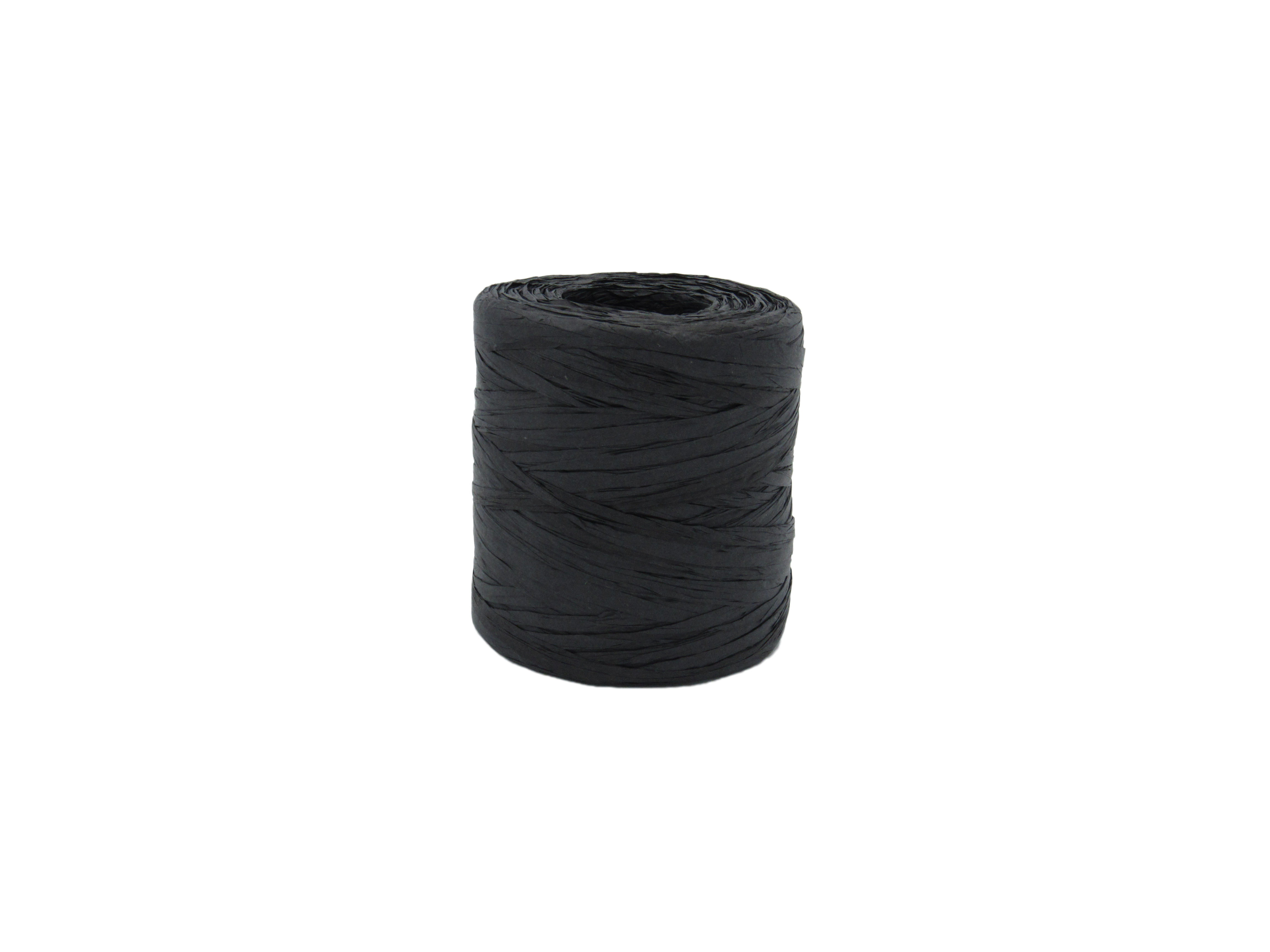 Papier Raffia 5/30mm x 200m - Zwart