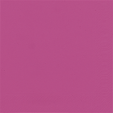 Duni Servetten 33X33Cm Fuchsia 20 Stuks - 3-Laags - Ecoecho
