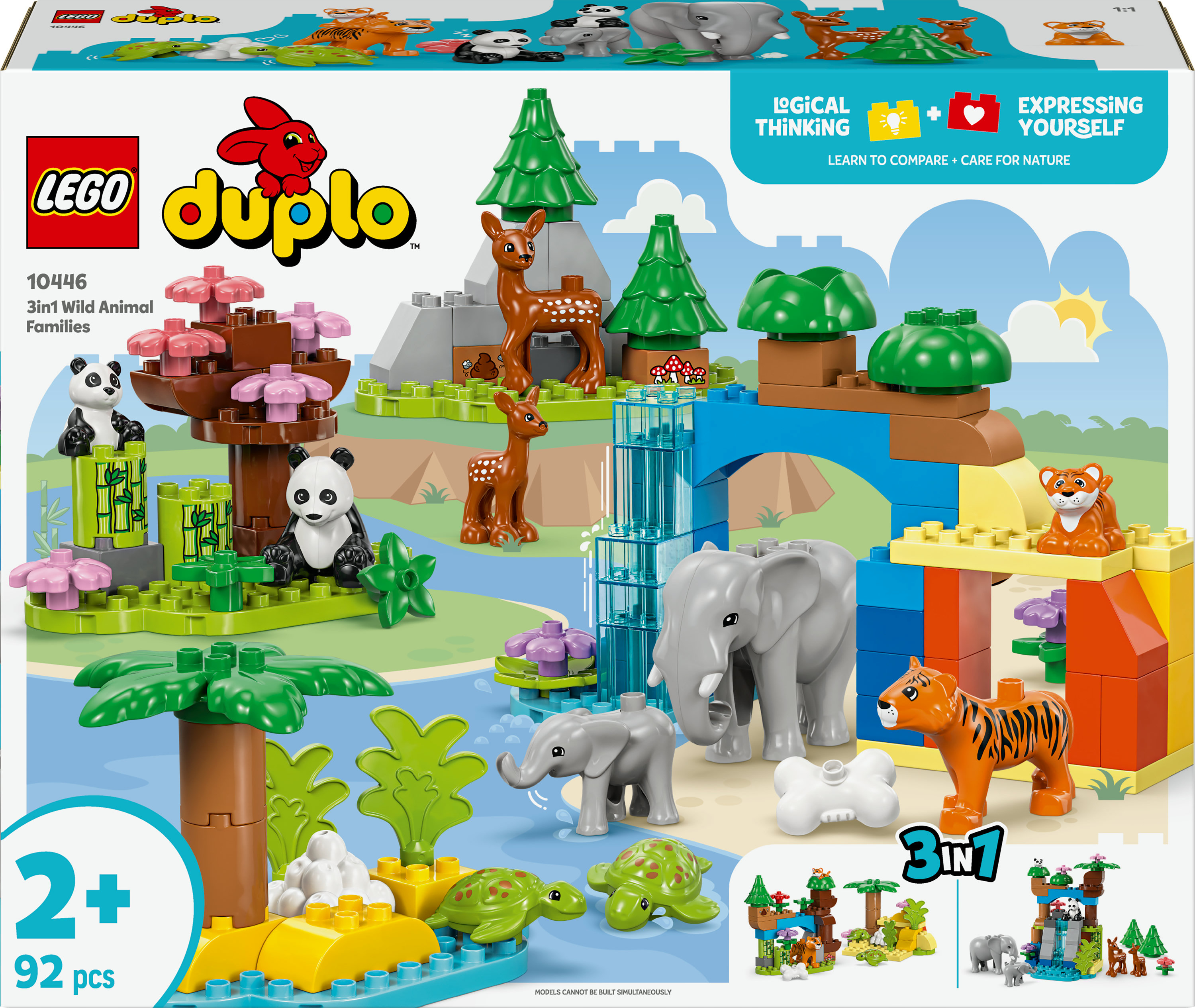 LEGO Duplo 10446 3in1 Families van wilde Dieren