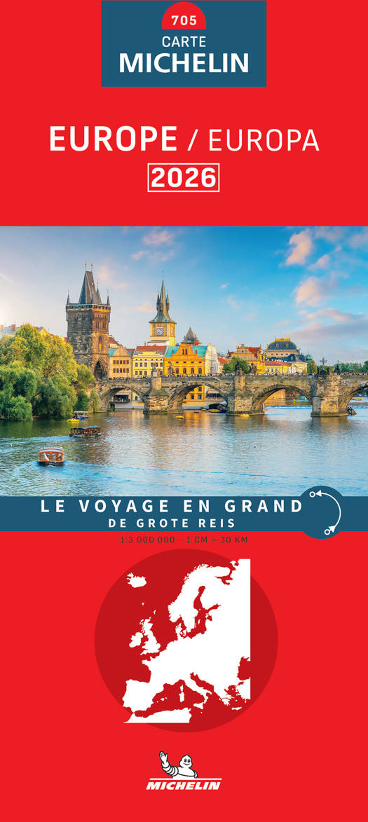 Michelin Kaart Europa 2026