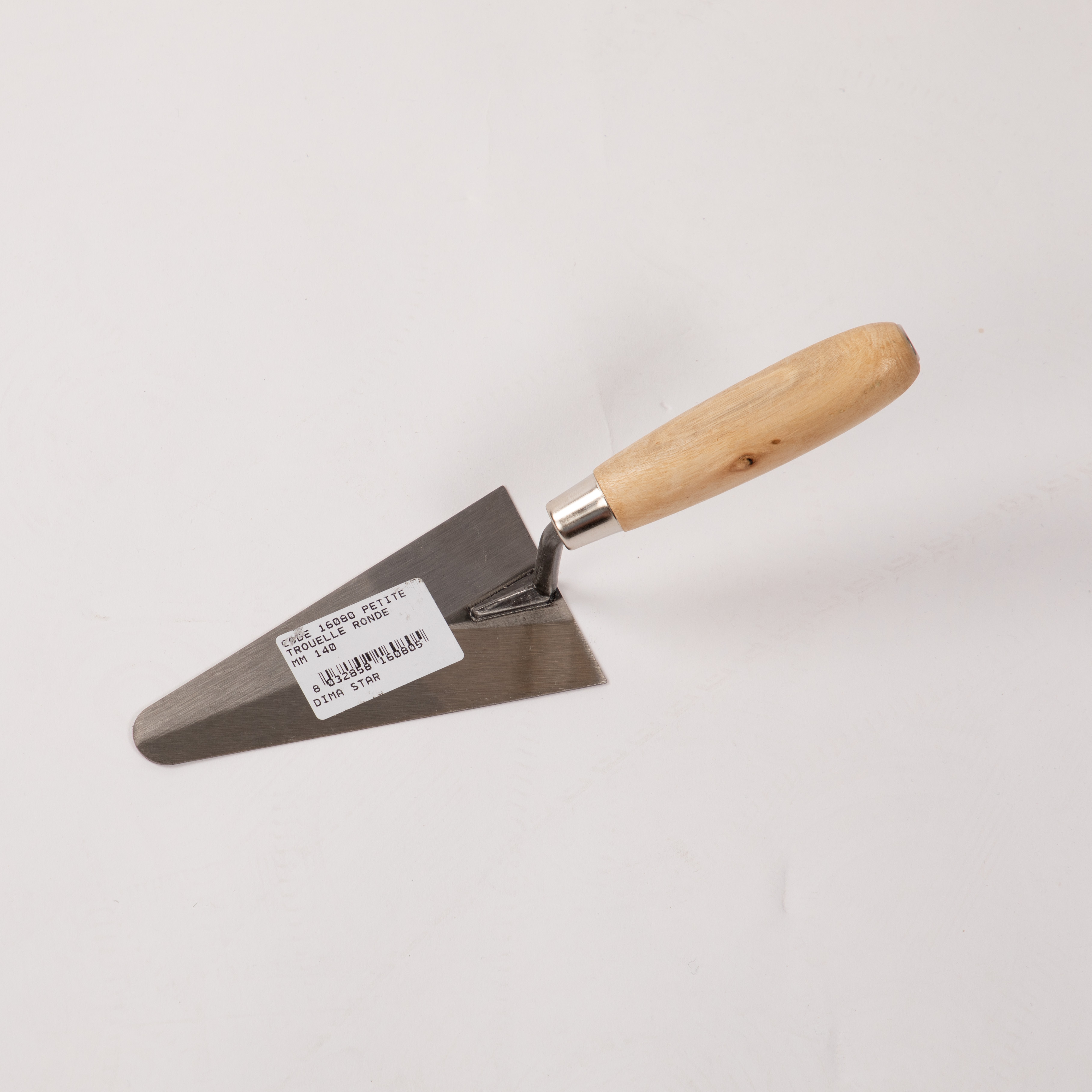 Dima Star Metserstruweel Rond 140 mm Houten Handvat