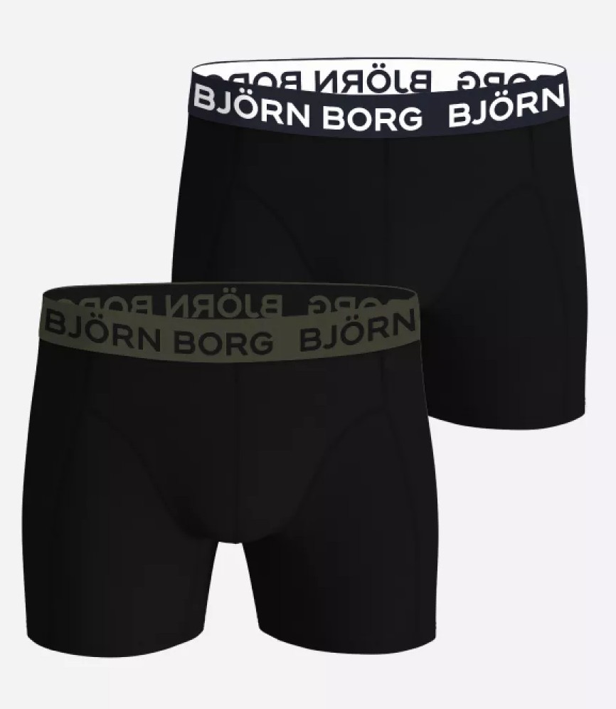 Bjorn Borg Boxershort Heren Cotton Stretch 2 Stuks Multipack 2 - M