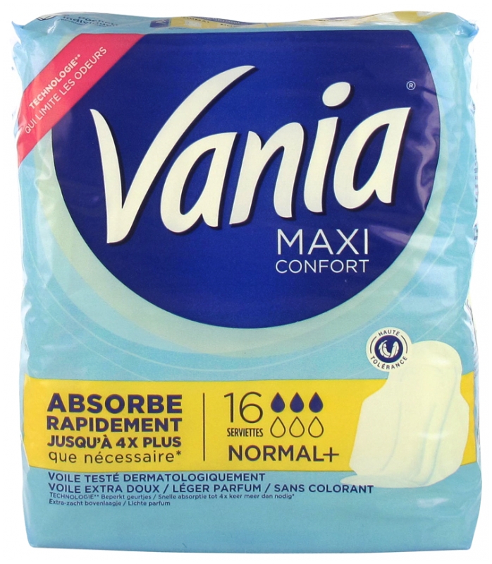 Vania Maandverband Maxi Plus Normaal 16 stuks