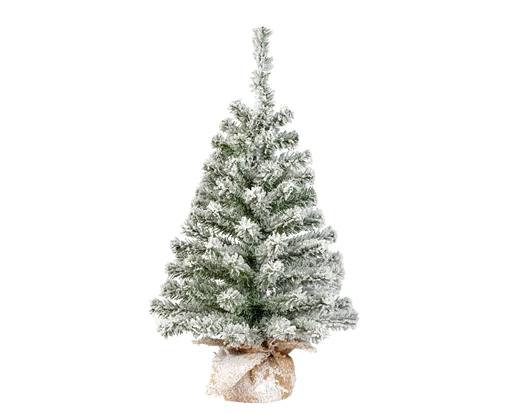 Kerstboom Imperial Snowy 75cm 81 Tips - In Jutezak - PVC