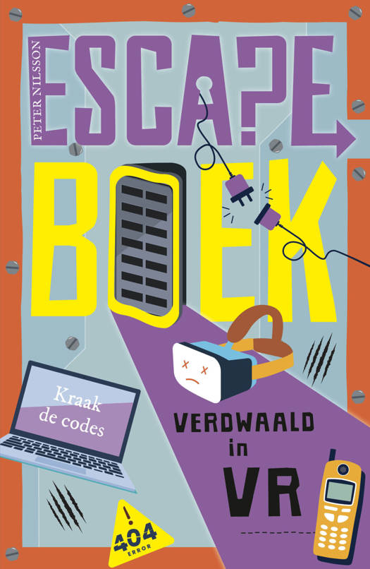 Escape boek - Verdwaald in VR 7+