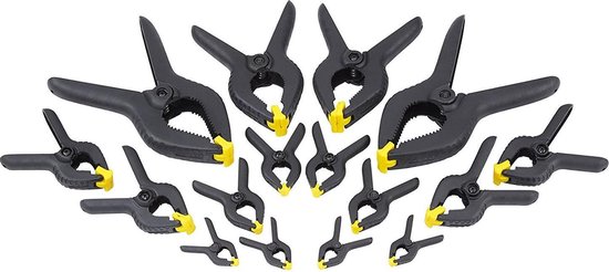 Stanley Set Veerklemmen 16-delig