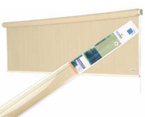 Nesling rolgordijn outdoor 0.98x2.4m Coolfit gebroken wit