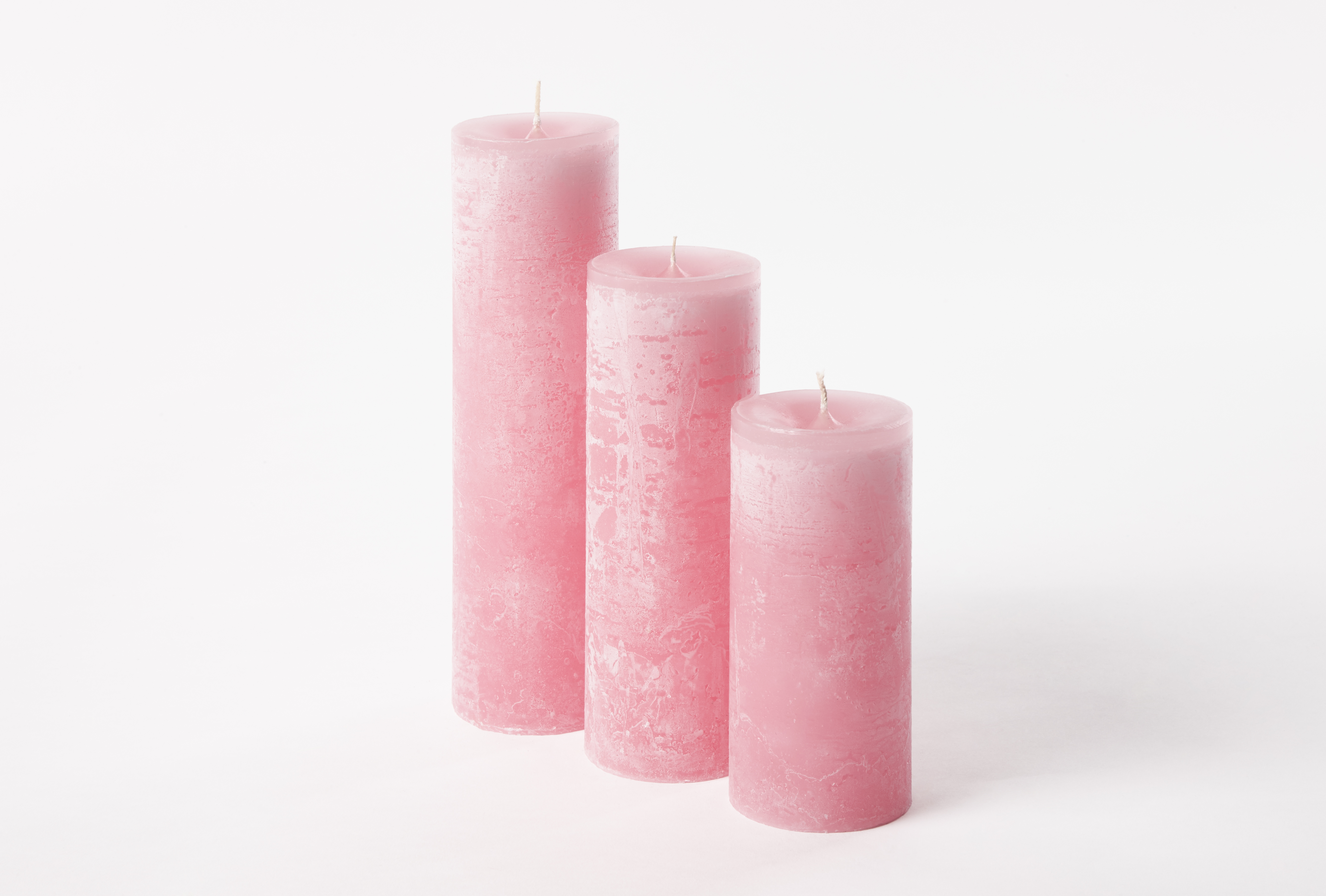 Dekocandle Cilinderkaar 7x25cm Roze