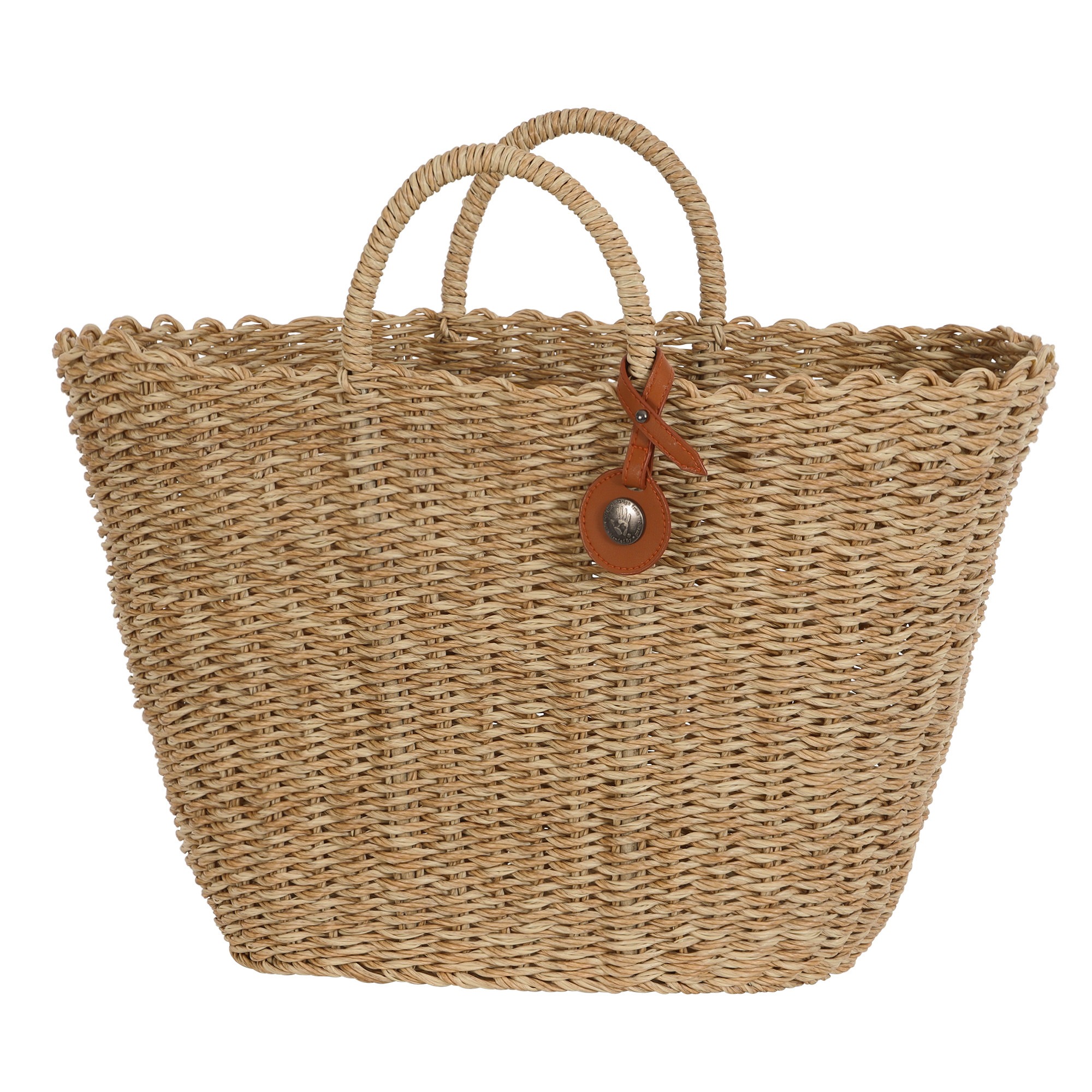 Handed By Handtas Sofia M Naturel Lichtbruin 29x29x19 cm