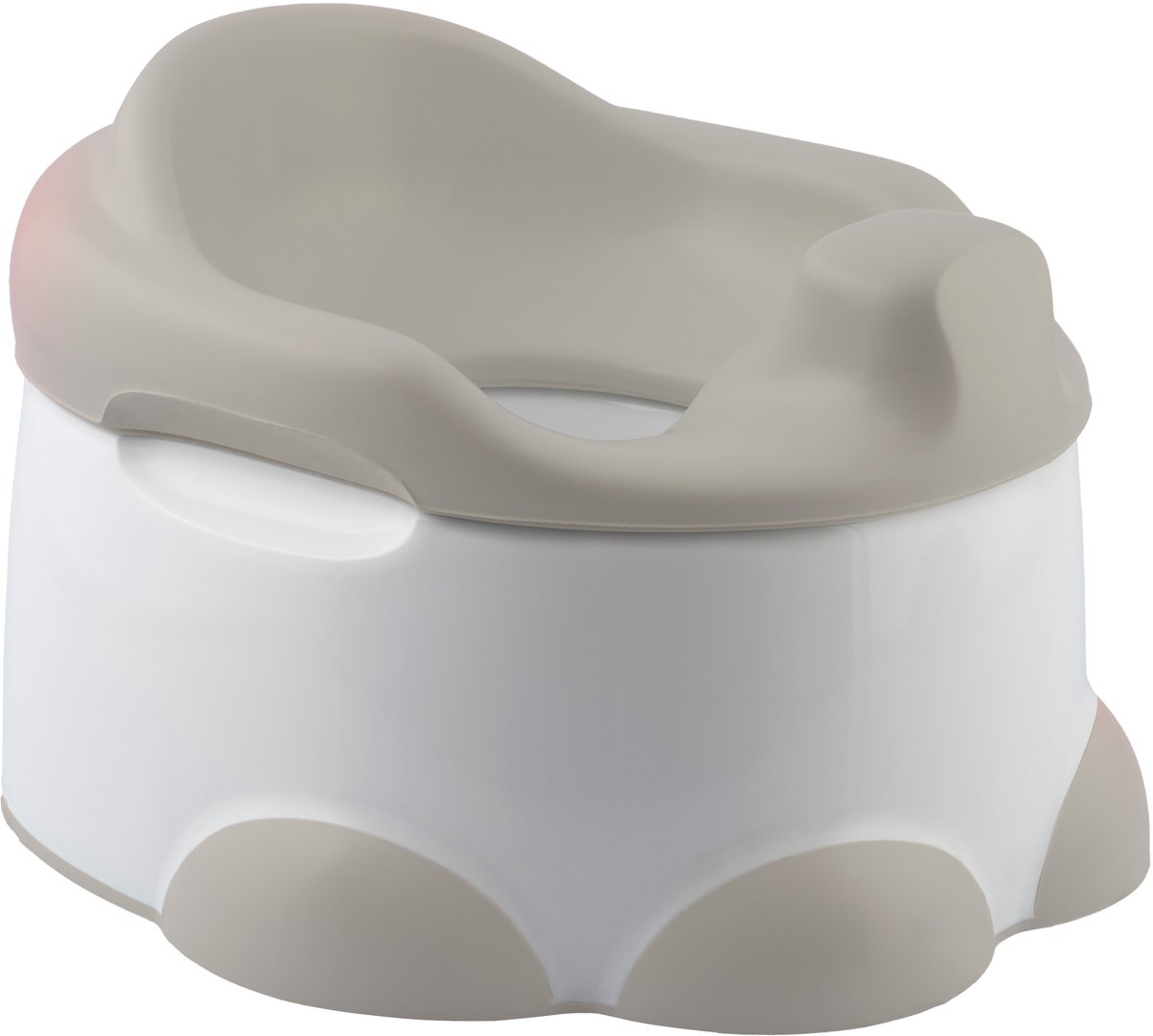 Bumbo Step'n Potty Taupe Toiletpotje-Opstapje-Afneembare Toiletverkleiner