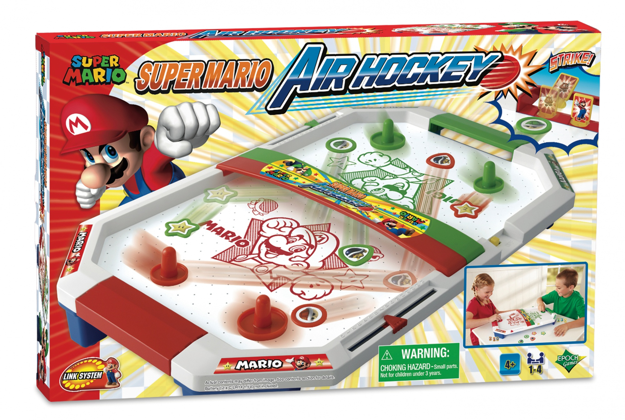Super Mario Air Hockey Tafel