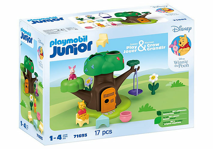 Playmobil Junior & Disney 71693 Winnie de Poeh Boomhut
