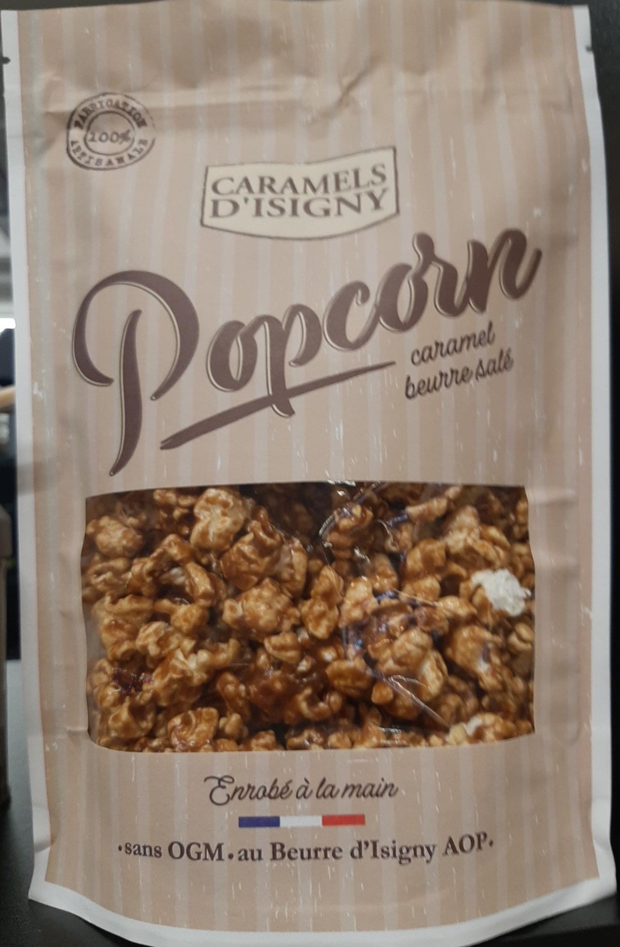 Caramels d'Isigny Popcorn met Caramel 140g