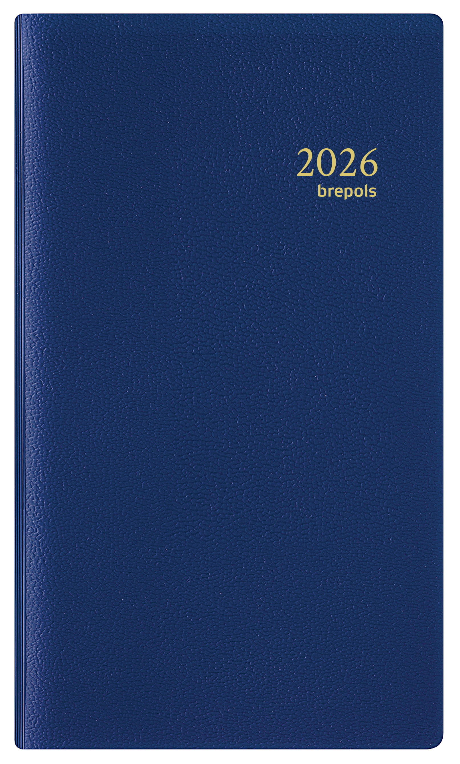 Brepols Agenda 2026 Interplan Genova 1week/2pag Blauw 8.9x16 cm
