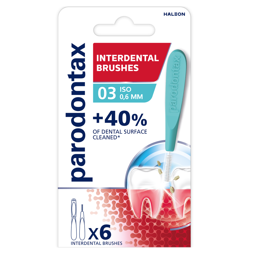 Parodontax Interdentale Borstels 0,6 mm - 12 stuks