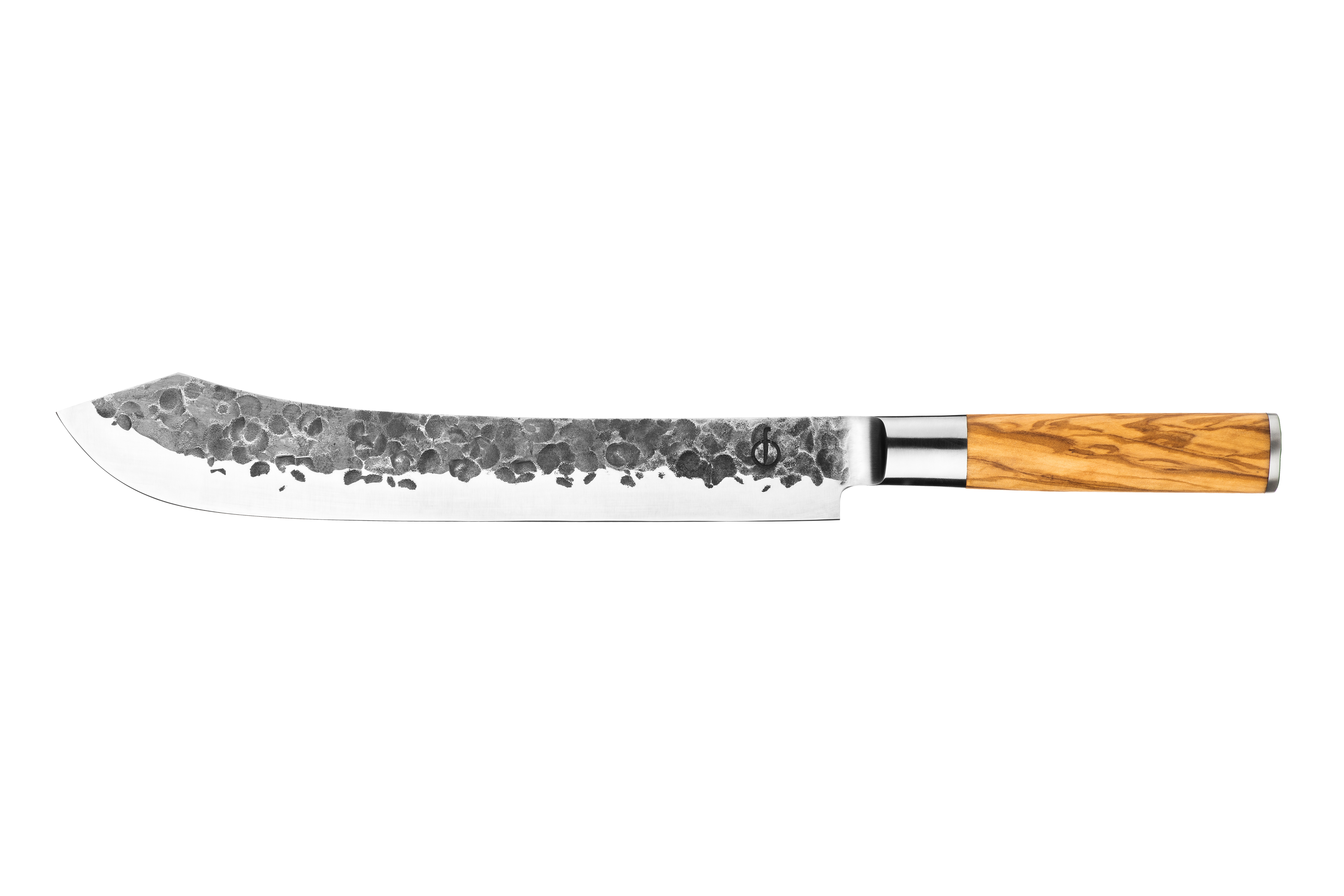 Forged Slagersmes Olive 25.5cm met de Hand Gesmeed