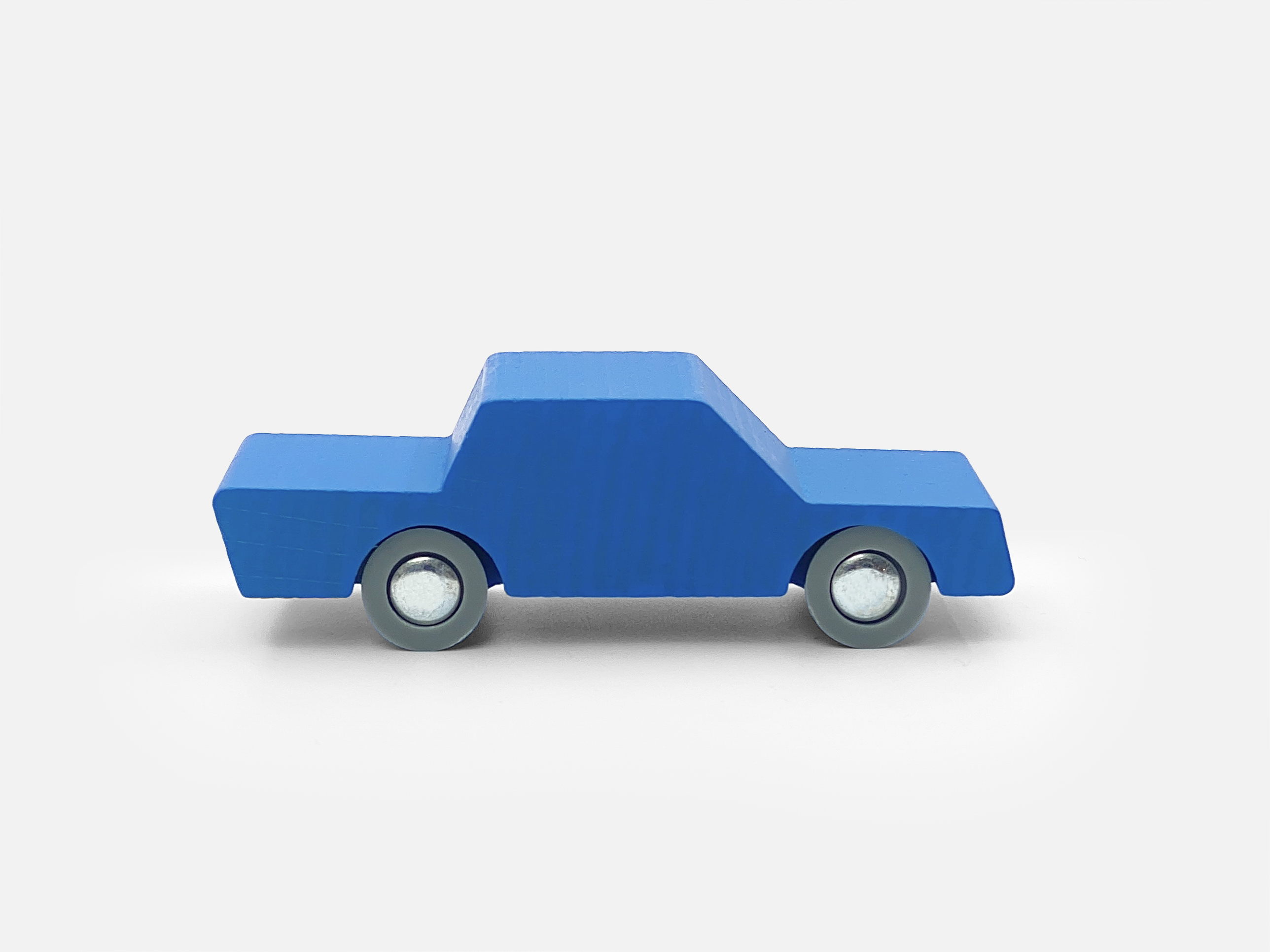 WaytoPlay Car Back & Forth Wood Blauw