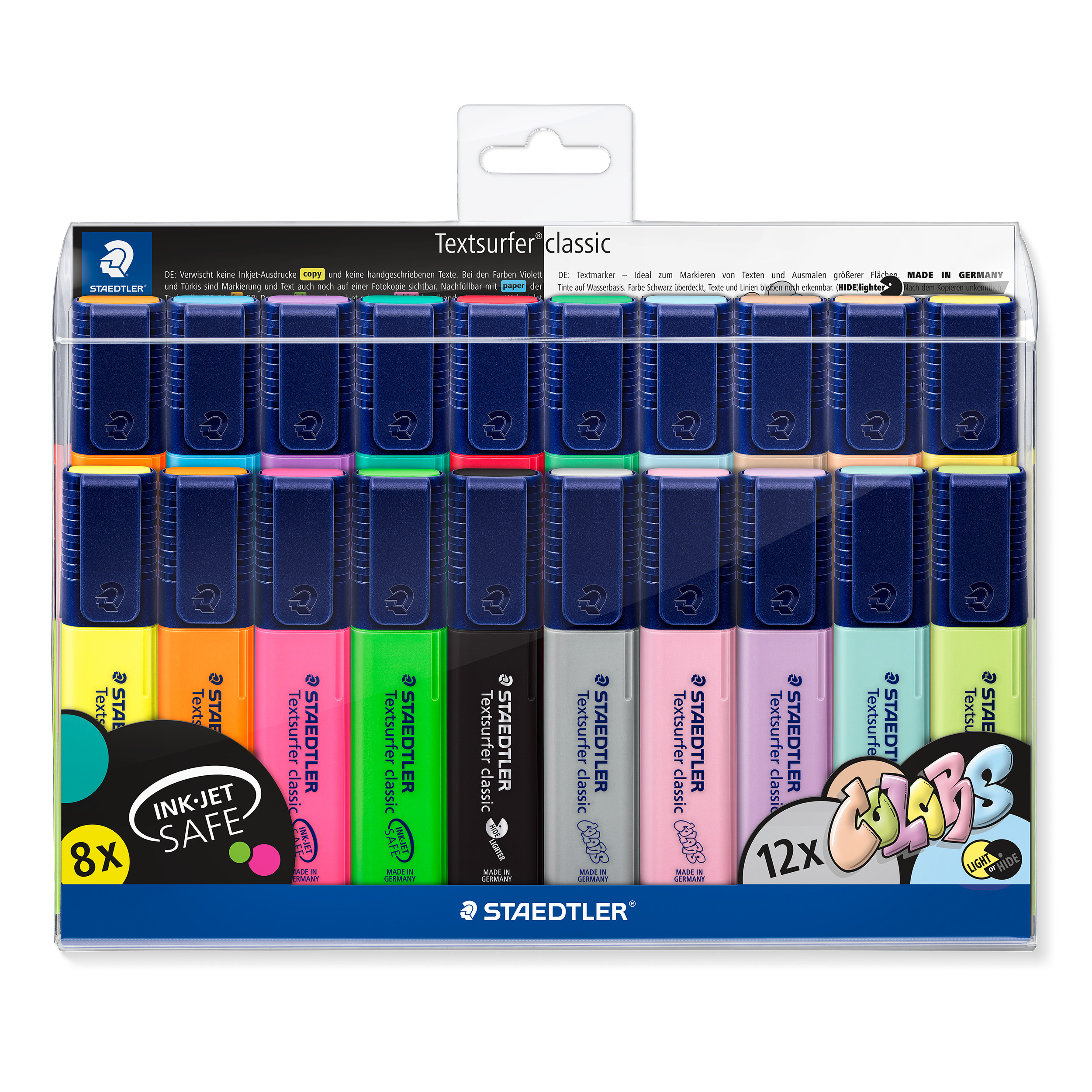 Staedtler Textsurfer Classic Highlighter Set 20 stuks