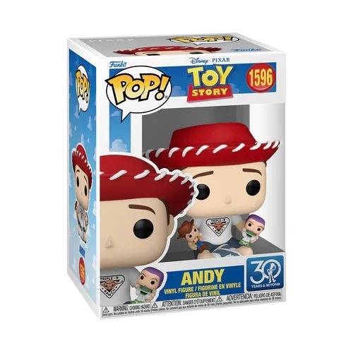 Funko Pop! Movies - Toy Story 30th Anniversary: Andy 1596