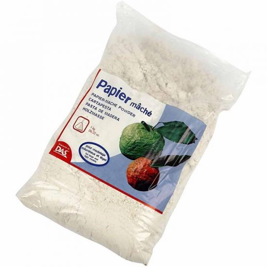 DAS Papier Mache Poeder 1kg Cellulosemeel