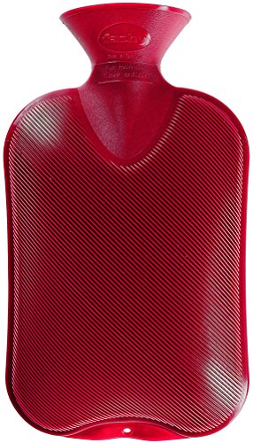 Fashy Warmwaterkruik 2l Geribbeld Cranberry