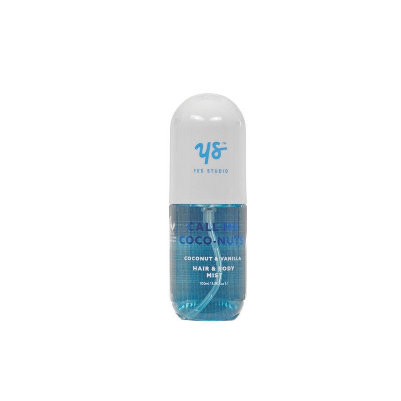 Yes Studio Hair & Body Mist Coconut & Vanilla 100ml Yes Studio Hair & Body Mist Coconut & Vanilla 100ml