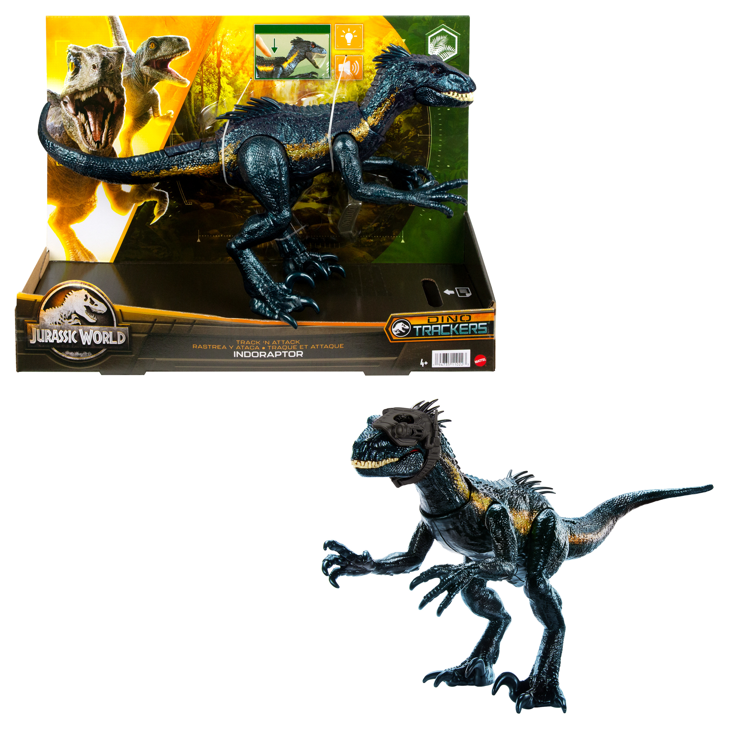 Jurassic World Dino Trackers Track 'N Attack Indoraptor