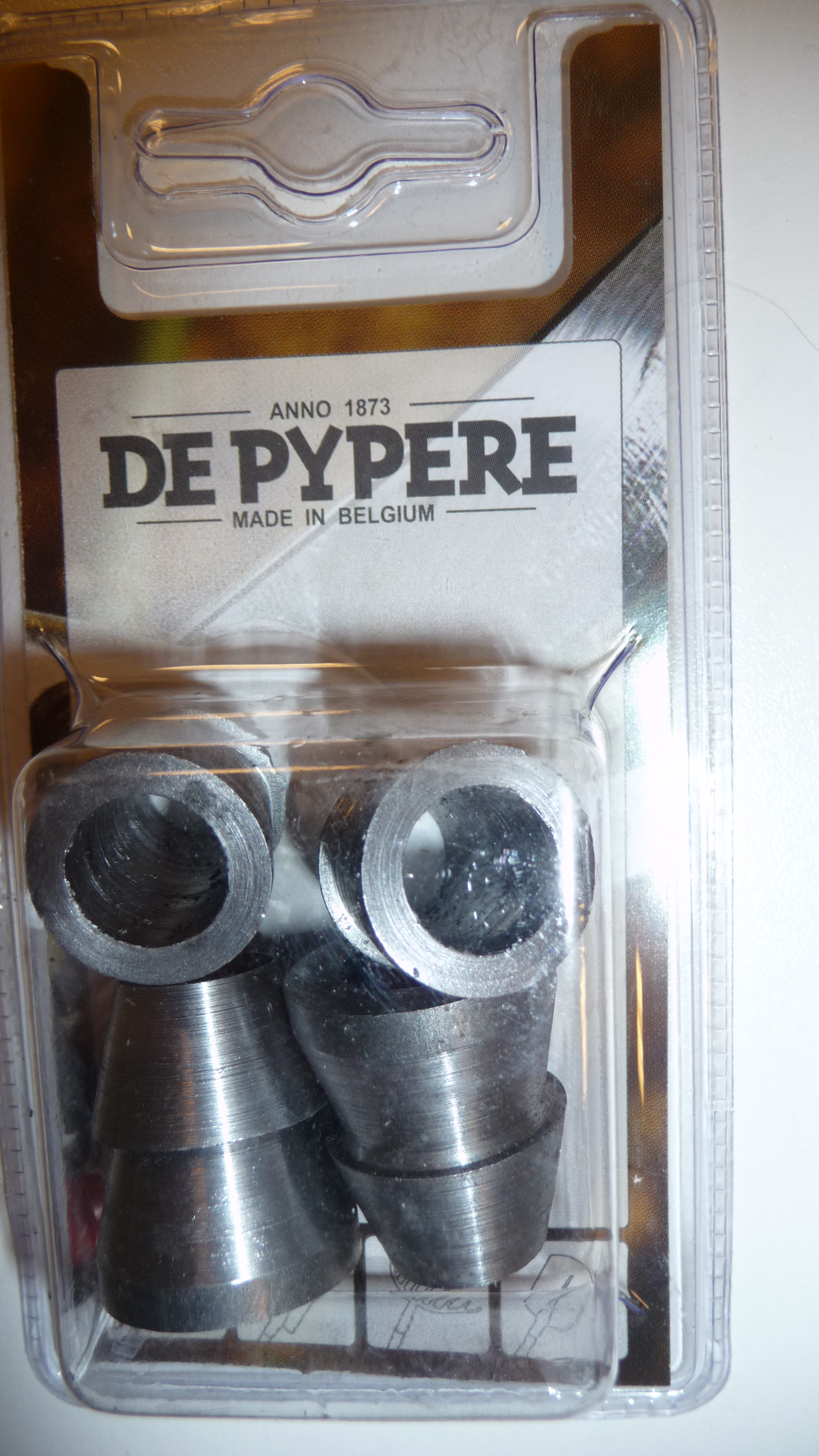 DePypere Ronde Metalen Spieen Groot Set 4 stuks
