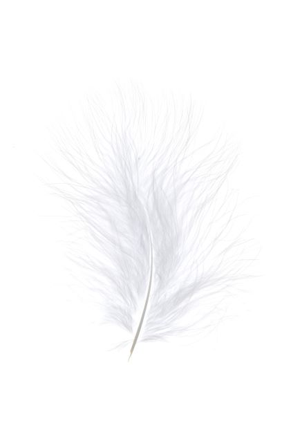 Marabou Pluimen Wit 12-15cm Zak 6g