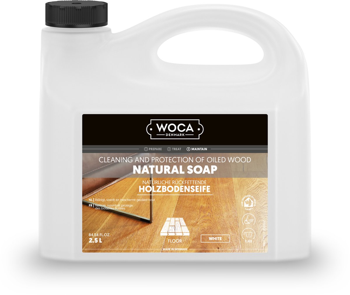 Woca Natuurzeep Wit 2.5l