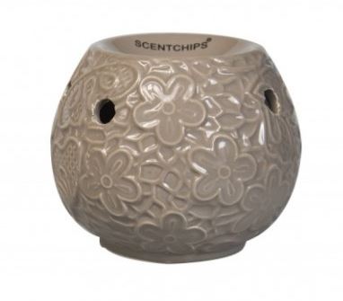 Scentchips Burner Leafs Taupe 11.5x11.5x10 cm
