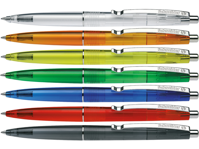 Schneider Balpen K20 - Icy Colours Blauw Schrijvend - assorti - Prijs per Stuk