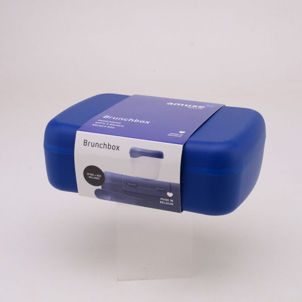 Day To Day Lunchbox Essentials On-The-Go Cobalt 21x15x7.5 cm - Brunch & Saladbox