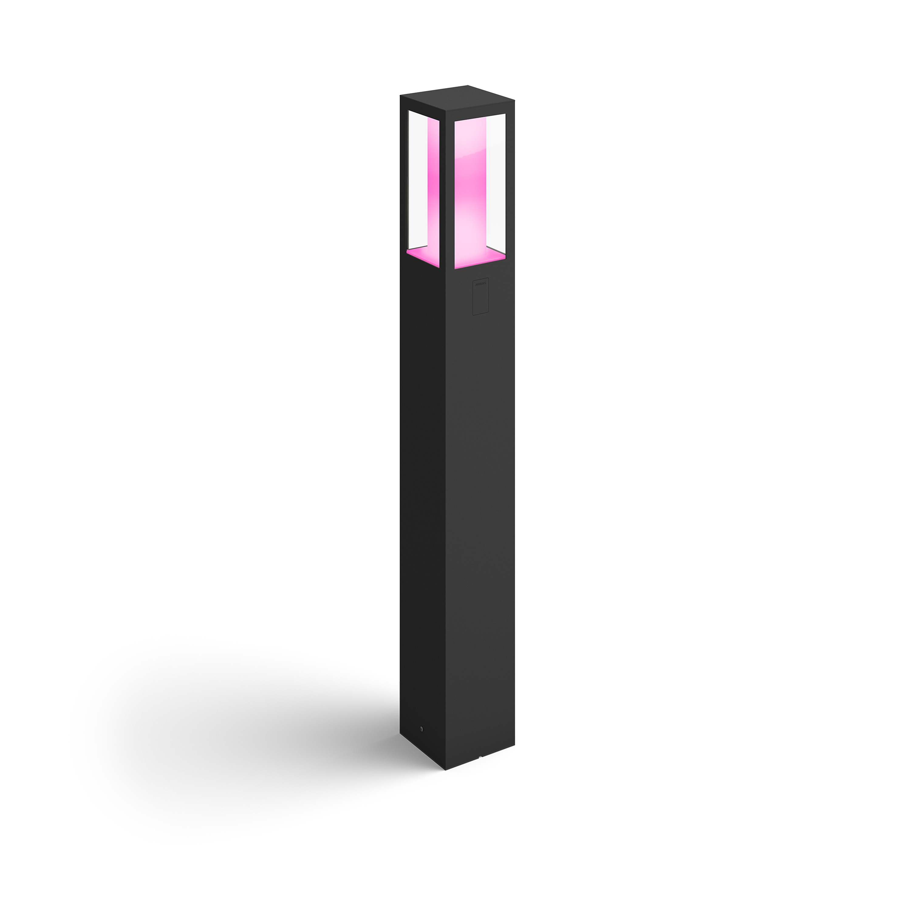 Philips Hue Tuinpaal Impress Zwart 77 cm 8W White&Color Ambiance IP44 Outdoor