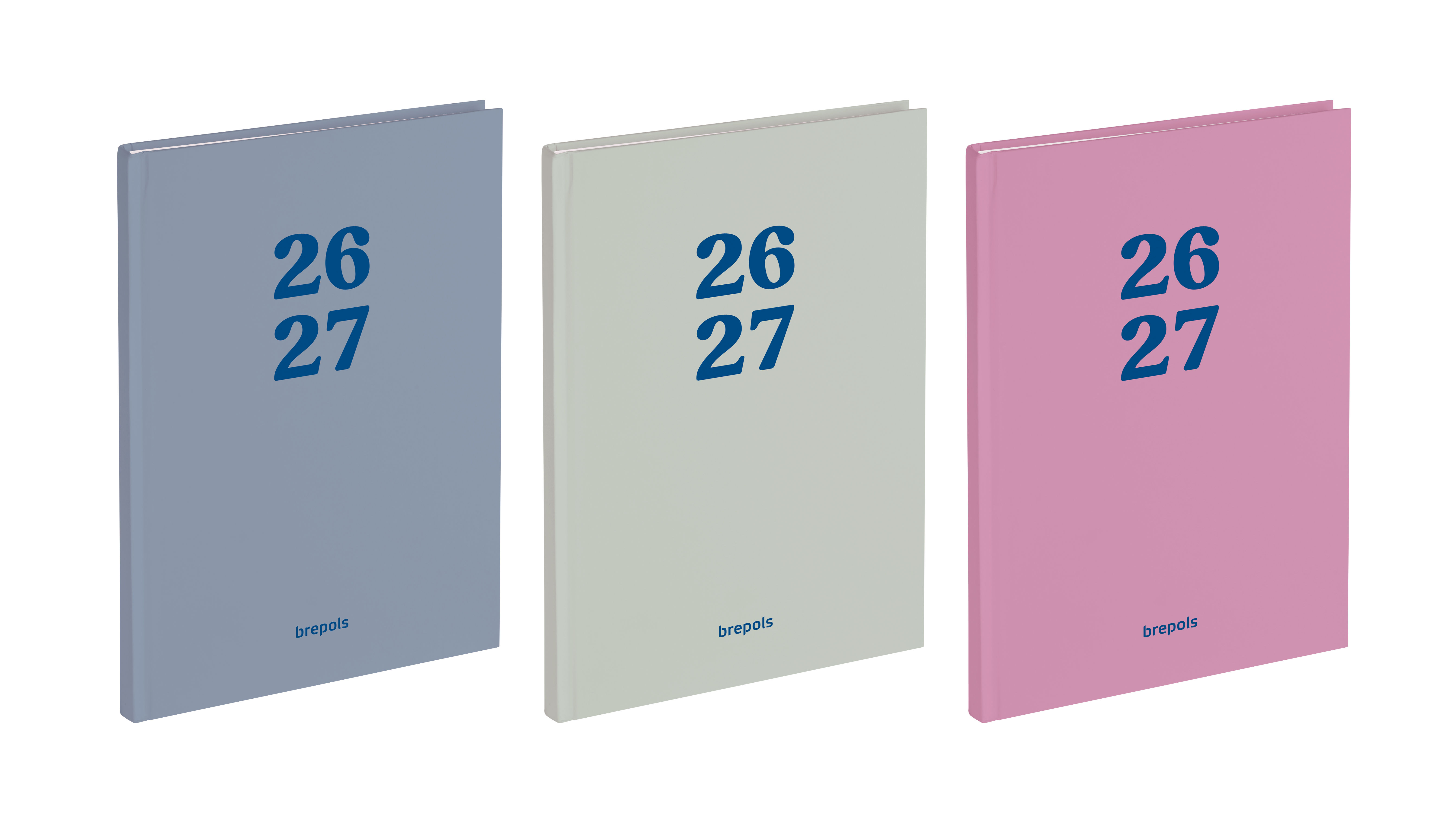 Brepols Schoolagenda 2026-27 Horizon Coral 1week/2pag assorti 14.8x21 cm - per stuk